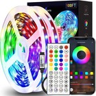 100ft Led Strip Lights  Smart Light With App Remote Control  Rgb Led Lights For