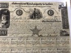 A o-1841-republic Of Texas-austin  100 Certificate Stock 10   984 C  Demondel