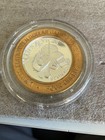 Four Queens Limited Edition Ten Dollar Gaming Token  999 Fine Silver Coin