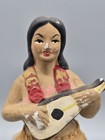 Vintage Hula Girl Dancer Nodder Wobble Bobble 1950s 7    Chalkware