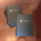 5 Pack Numis   Coin Collecting Albums  Holds 200  flips  Each  1000 Coins Total 