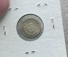 1887 Mo M Mexico 5 Centavos - Silver L2