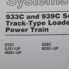 Cat 933c 939c Loader Power Train Manual Service Repair Shop Systems Operation