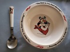 Vtg Tony The Tiger Kellogg Frosted Flakes Ltd Edition Cereal Bowl   Spoon Set