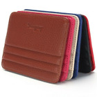 Mens Womens Slim Multi-card Holder Wallet Leather Credit Card Case Purse Us Fast