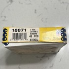 Ch Hanson 10071 - Stencil Set-letter number 2  Brass 45pcs Nos Own Box