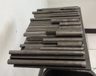 12l14 Steel Bar Lot     Round  Square  Hex     51 Pcs     46 65 Lbs     Cnc Machining