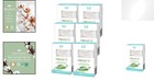 Sustainable 6 Pack Of Organic Cotton Swabs 200 Count - Hypoallergenic   Durable