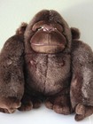 Dakin Tsuruya Gorilla Stuffed Animal Plush Toy Vtg 1987 Brown Ape Monkey 13 