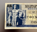 Military Payment Certificate Twenty-five Cents    Series 692