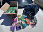 Ty Vintage Mcdonalds Beanie Babies - 6 Error Beanies - Bag Full Of Smaller Toys