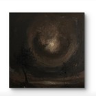 Countryside Nocturne Original Oil Painting Landscape On Canvas Victorian Gothic