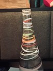 Evian Natural Spring Water 203 Fl Oz  6l  Glass Bottle Limited Edition Swirl