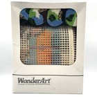 Vintage New Sealed Latch Hook Rug Kit  cows   4276 Wonder Art By Caron 20  X 27 