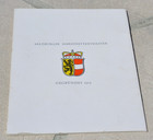 Vintage Paper Ephemera  1966 Mozart Und Die Marionetten Von Salzburg   Program