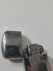 Vintage Camel Cigarettes Trench Flip Top Zippo Lighter Silver Tone