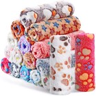 18 Pcs Fleece Pet Blanket Set For Dogs   Cats  23x16 Inch  Soft   Cozy