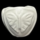 Vintage Van Briggle Pottery Arts Crafts White Cream Butterfly Moth Vase