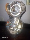 Gold Mystery Vintage Jewelry Jar 