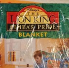 New Vintage Disney The Lion King Simbas Pride Blanket 72x90