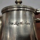 One Fifth Ave   Greenwich Village Nyc Building Restaurant  Individual Coffee Pot