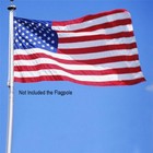 New 4 x6  Ft American Flag Stars Brass Grommets Usa Us U s  Home Outdoor Hanging