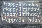 Craftbuddyus 4 Happy Birthday Self Adhesive Diamante Rhinestone Gems Diy Craft