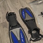 Scubapro Jet Sport Open Heel Adjustable Scuba Fins Diving Ocean Flippers