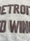 Mens Adidas Nhl Detroit Red Wings Sweater Sweatshirt Size Large Gray