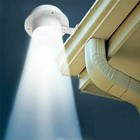 1-12x Led Solar Powered Gutter Light Outdoor garden yard wall fence pathway Lamp