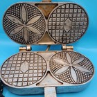 Vintage C  Palmer Electric Pizzelle Iron Model 1000gt With Box Tested   Working