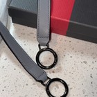 Tumi Replacement  Gray   Gunmetal Strap - Brand New 48    Round Ends