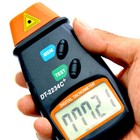 Digital Tachometer Non Contact Laser Photo Rpm Tach Motor Speed Gauge Marker Lcd