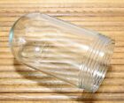 Vintage Industrial Explosion Proof Clear Glass Globe Light Cover Threaded 9 25 