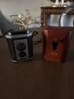 Eastman Kodak Brownie Reflex Vintage Film Camera Synchro Model W strap And Case