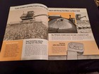  1969 Oliver 5555 Combine Advertising Brochure 