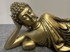 Brass Figurine Antique Vintage12 Inch Wide
