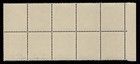 Mnh 1941-1944 German Postage Block Of 10 5pf Stamps  Scott  509  