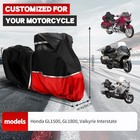 420d Motorcycle Cover Suitable For Honda Gl1500  Gl1800  Honda Touring Models