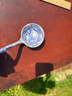 Rare  Antique 1840 s Blue And White Transferware Ladle Staffordshire Ironstone