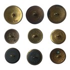 Antique Ww1 Era German Prussian Tunic Buttons - 1918 Or Earlier 