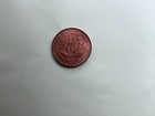British Coin 1966  Elizabeth Ii Half Penny Coin