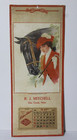 1919 Vintage Peters Shoes Sign Calendar Elm Creek Nebraska Sign Kentucky Derby