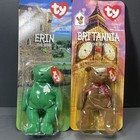 Rare Ty All 4 Collection mcdonald   s Teenie Beanie Babies The Bear 1999 Complete