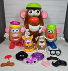 Hasbro Mr  mrs  Potato Head Parts And Accessories Lot Of 47 Pieces Vintage 2002