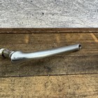 Vintage Haro Fsx Crankset 175mm One Piece 1pc Bmx Cr-mo Silver Steel