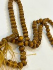 Handmade 99 Beads Wooden Tasbih - Natural Wood Islamic Prayer Beads - Misbaha