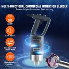 Commercial Immersion Blender 19 7  Heavy Duty Mixer 500w Variable Speed
