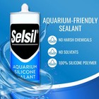 Aquarium Silicone Clear Sealant - High Elasticity  Safe For Fish  Silicone Po   