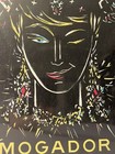 Original French Vintage Poster Opera Singer Geori Boue Mogador Theatre Paris